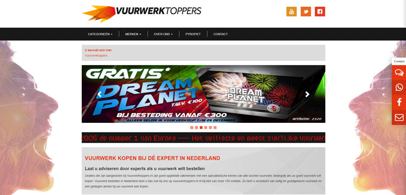 vuurwerktoppers