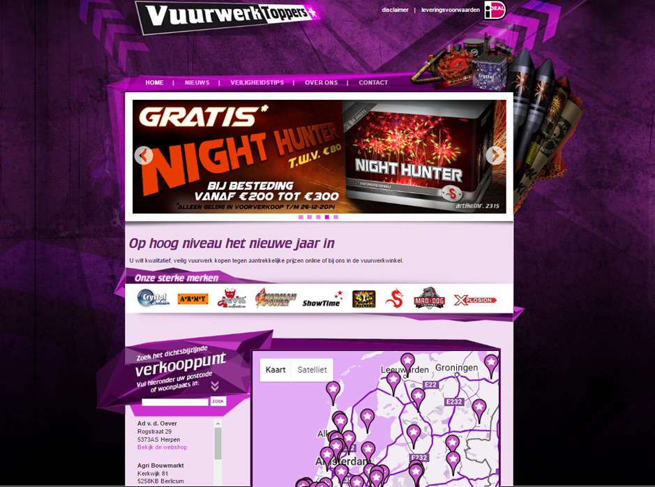 vuurwerktoppers