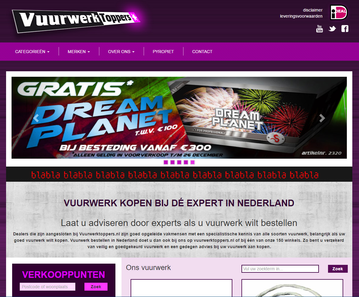 vuurwerktoppers