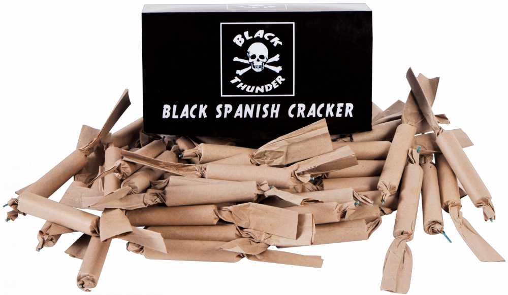 Black Spanish Cracker Vuurwerktoppers